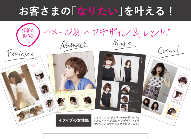 ヘアレシピ内容ページ3