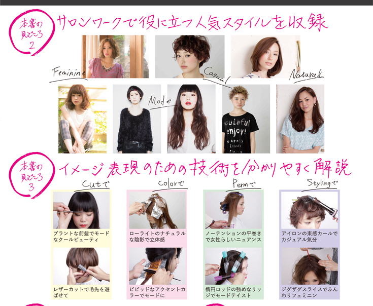 ヘアレシピ内容ページ5