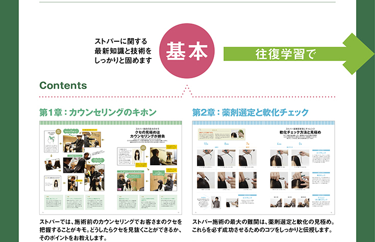 ストレートパーマ技術解説ページ4