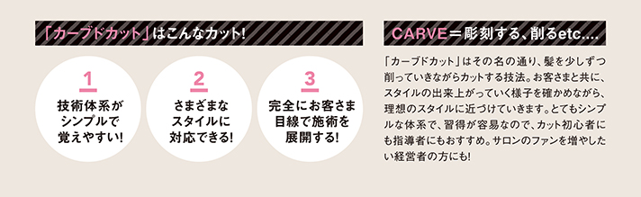 カーブドカット技法解説ページ3