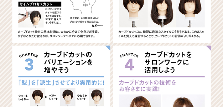 カーブドカット技法解説ページ5