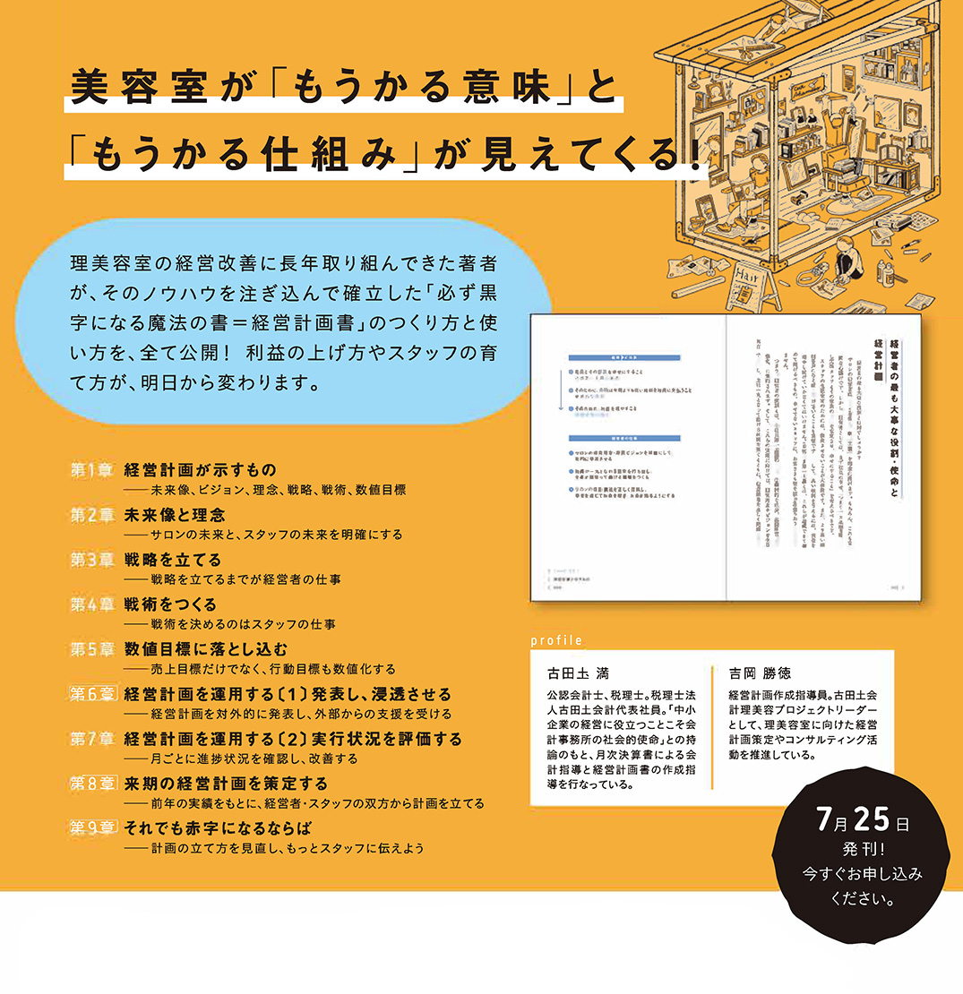 サロン経営計画書 内容ページ2