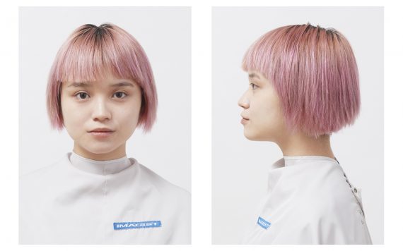 【ルベル×imaii×HAIR MODE】『エドル』からの新提案、ヘアカラーデザインの髪色ずっと続くルベルのサロントリートメント 3 BEFORE