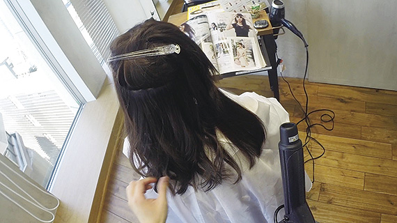 カール表情づけ