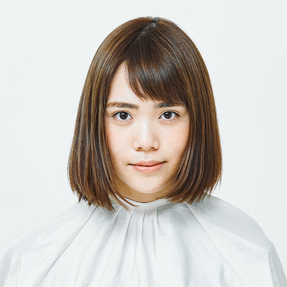 カラー前の髪の状態