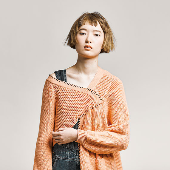 ドライベージュヘアスタイル