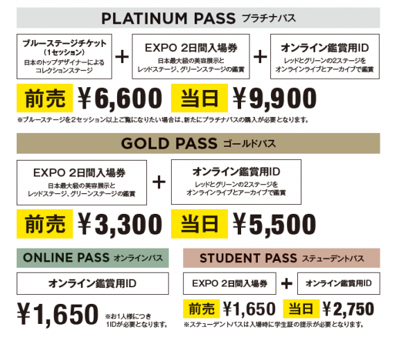 ABEX2022チケット情報