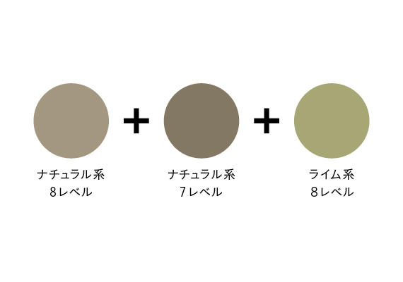 ドライベージュのレシピ