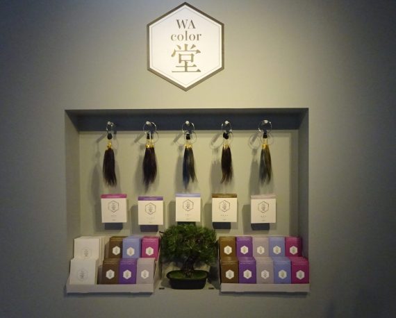 和風のイメージを打ち出した新ヘアカラー『WAcolor堂』