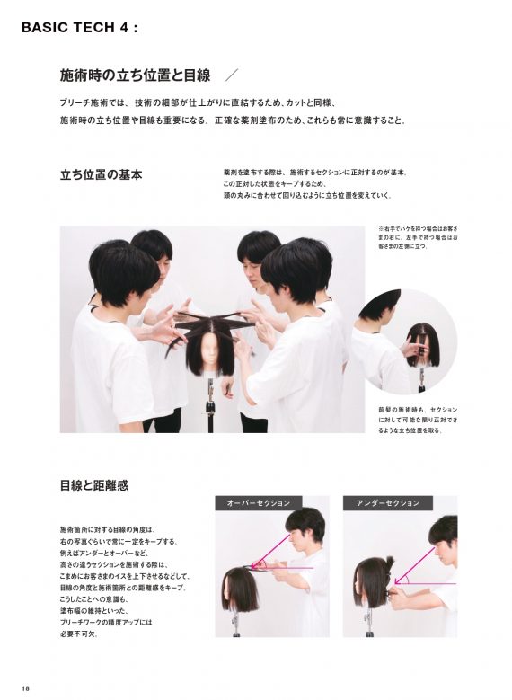 ブリーチ剤の基本動作