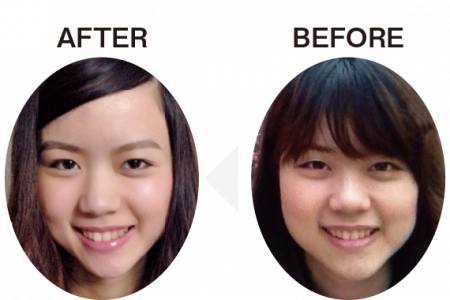 メイクアドバイスによるイメージチェンジ