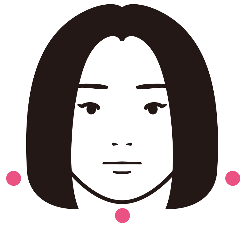 コンプレックスをチャームポイントに変える似合わせカットテクニック #01 13 whight02