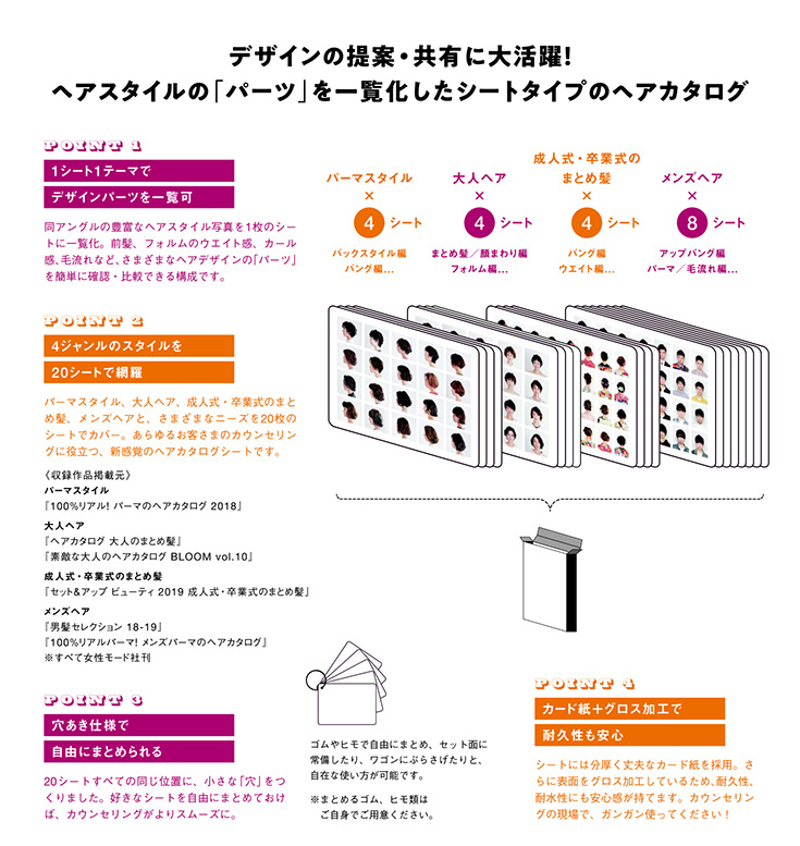 パーツカタログシート集サンプルB