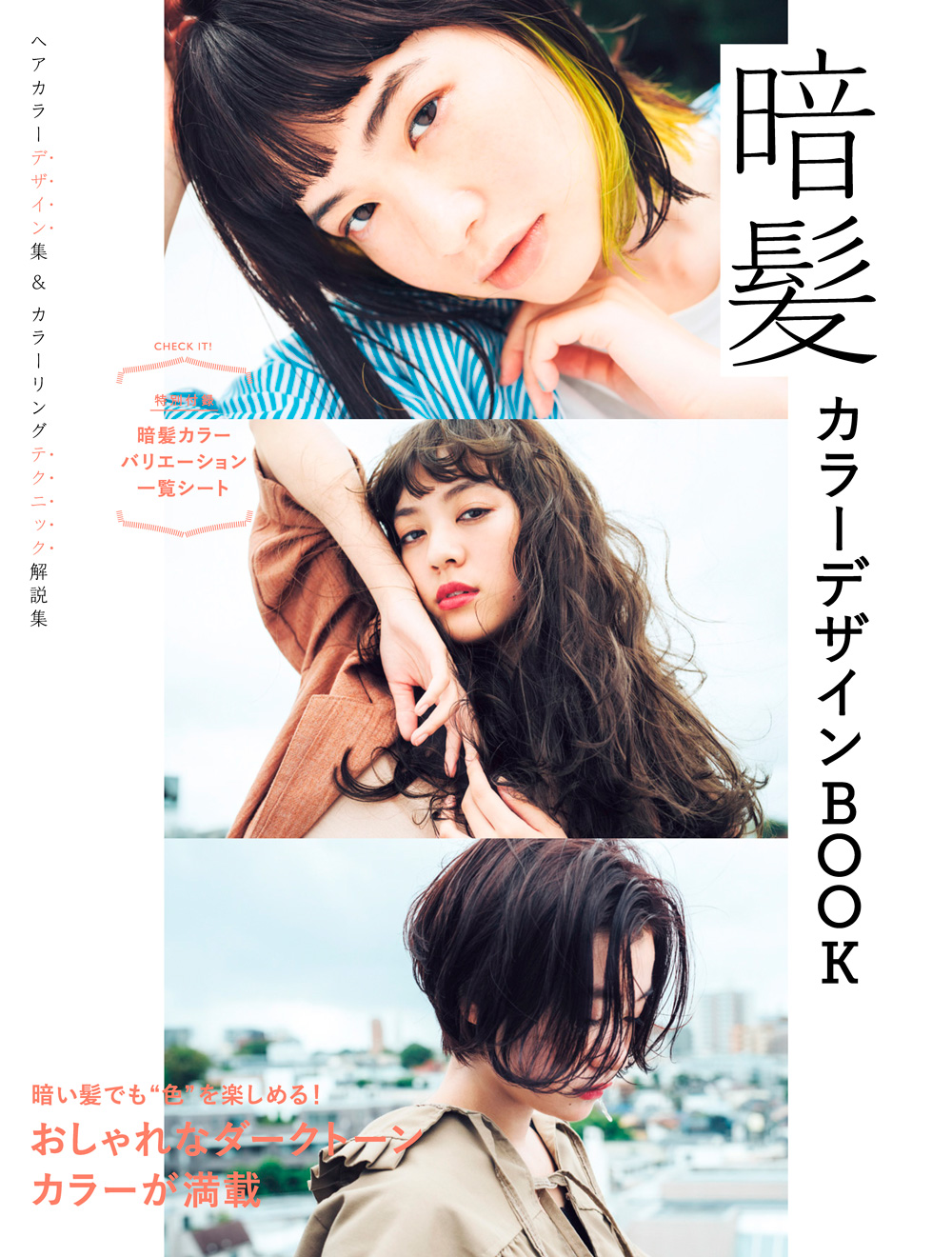 暗髪カラーデザインBOOK W1000