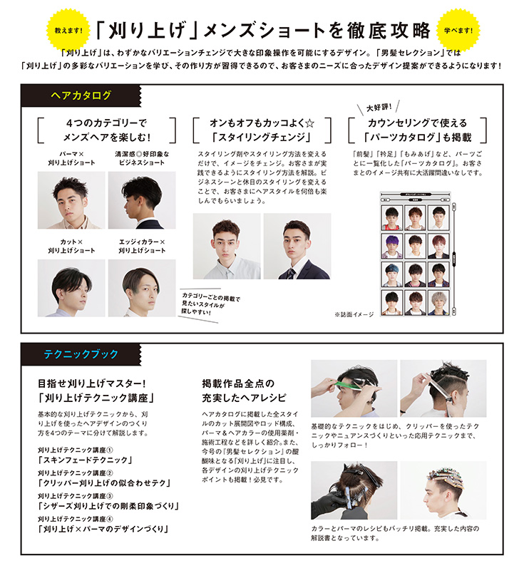 男髪セレクション2021SUMMER中身2