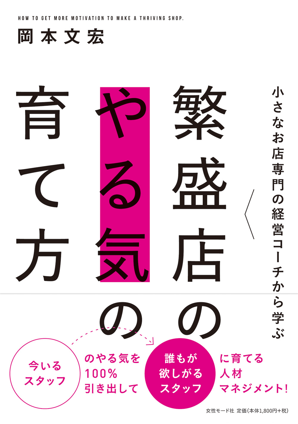繁盛店のやる気の育て方W1000