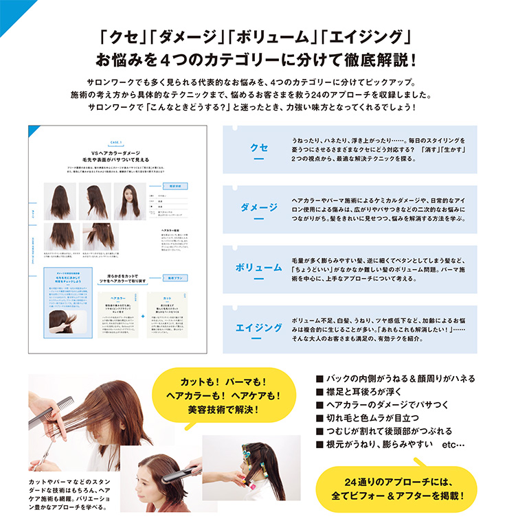 髪のお悩みレスキューファイル チラシ裏面